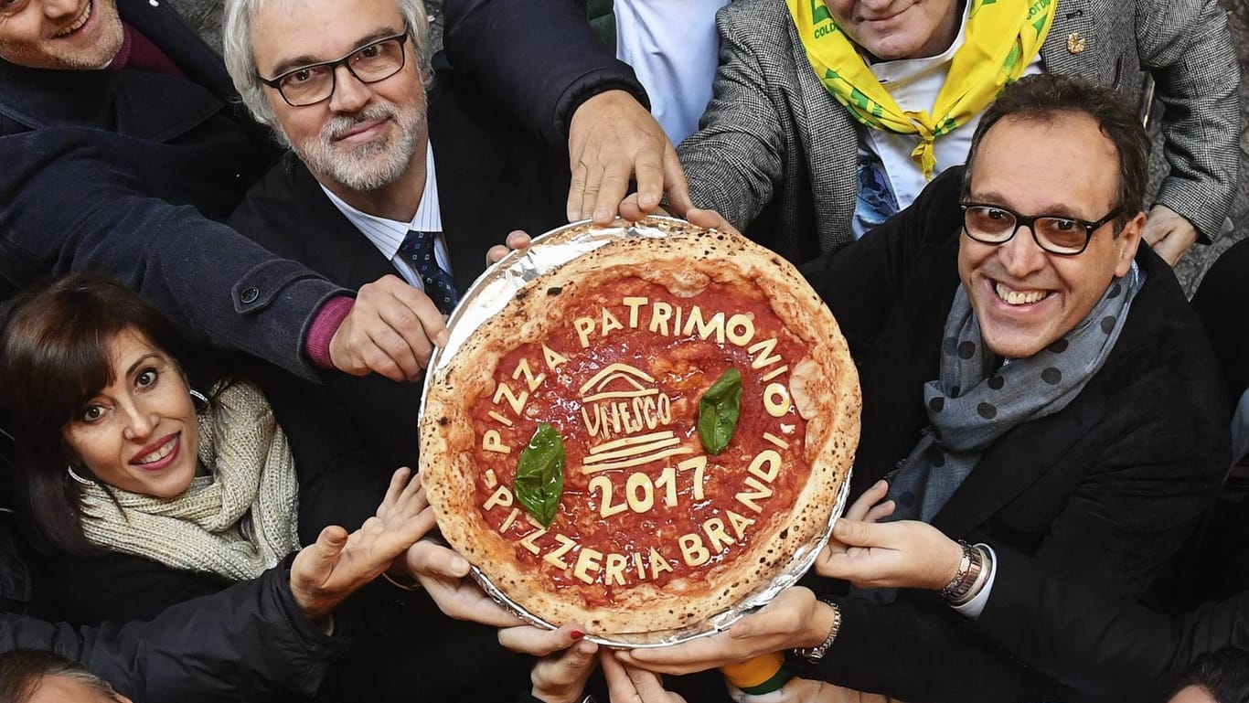 Die Pizza hat es geschafft und steht nun auf der Unesco-Liste der immateriellen Kulturgüter.