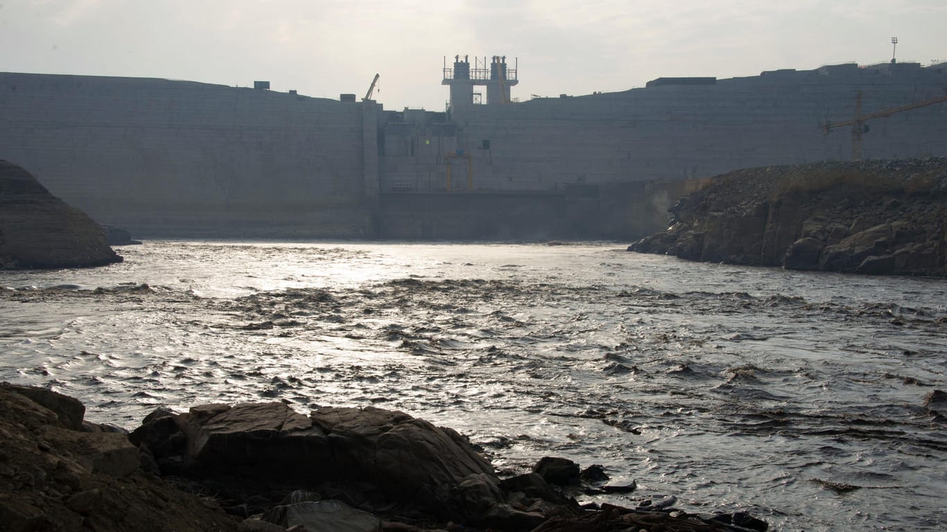 Der Grand Ethiopian Renaissance Dam soll der größte Staudamm Afrikas werden.