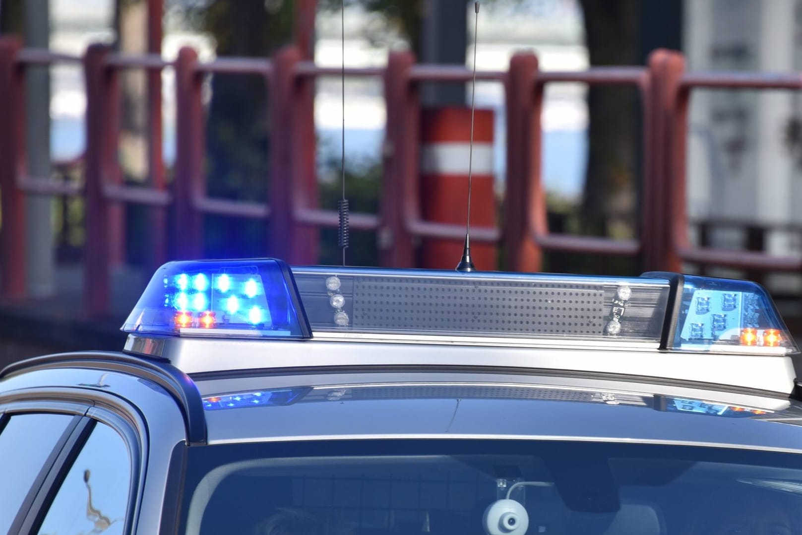 Nach dem Unfall beging die Betrunkene Fahrerflucht.