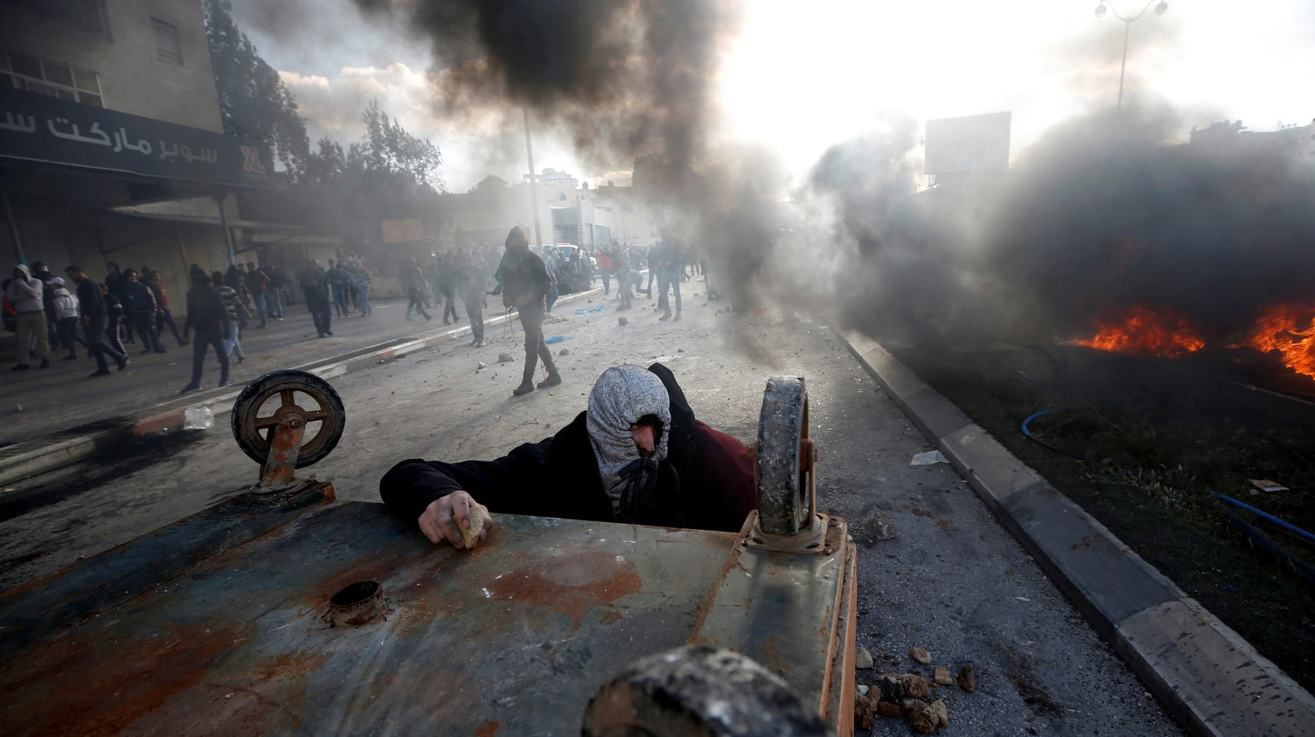 Palästinensergebiete: Seit Donald Trump Jerusalem als Hauptstadt Israels anerkannt hat, droht eine neue Intifada.