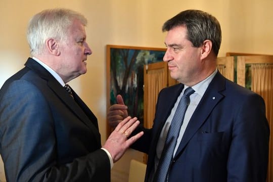 "Der Parteichef führt die Verhandlungen, es geht da ja schließlich um die Bundespolitik der CSU", sagt Seehofer.
