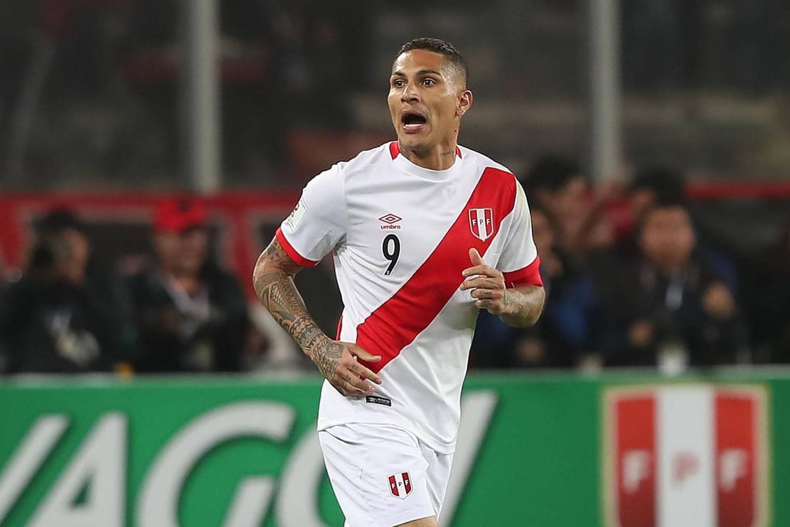 Wegen Doping gesperrt: Paolo Guerrero verpasst die WM in Russland.