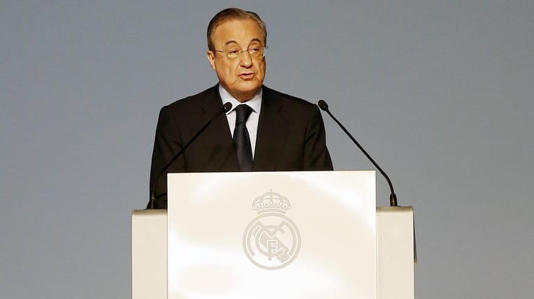 Florentino Perez ist Präsident von Real Madrid.