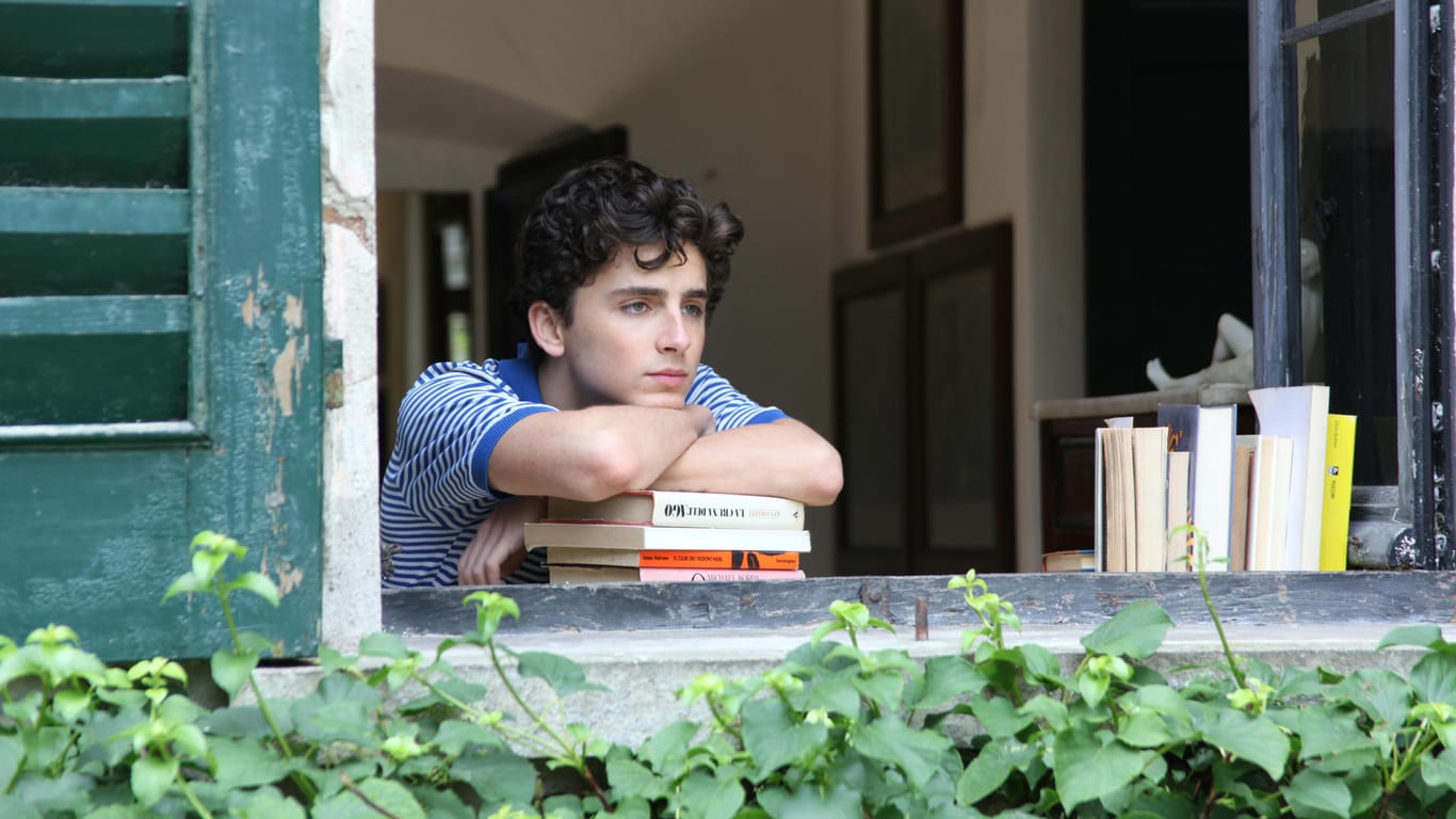 Timothée Chalamet als Elio in "Call Me By Your Name".
