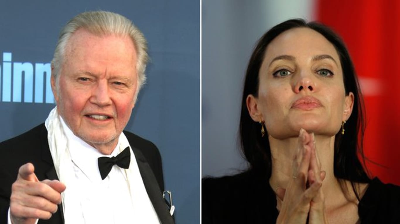 US-Schauspieler Jon Voight und seine Tochter Angelina Jolie haben sich angenähert.