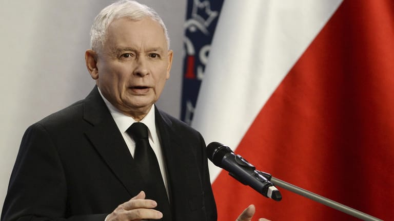 PiS-Vorsitzender Jaroslaw Kaczynski: Er gilt als der eigentlich starke Mann in der polnischen Regierung.