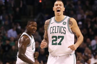 Arbeitstier: Daniel Theis überzeugt in Boston mit seinem Einsatz.