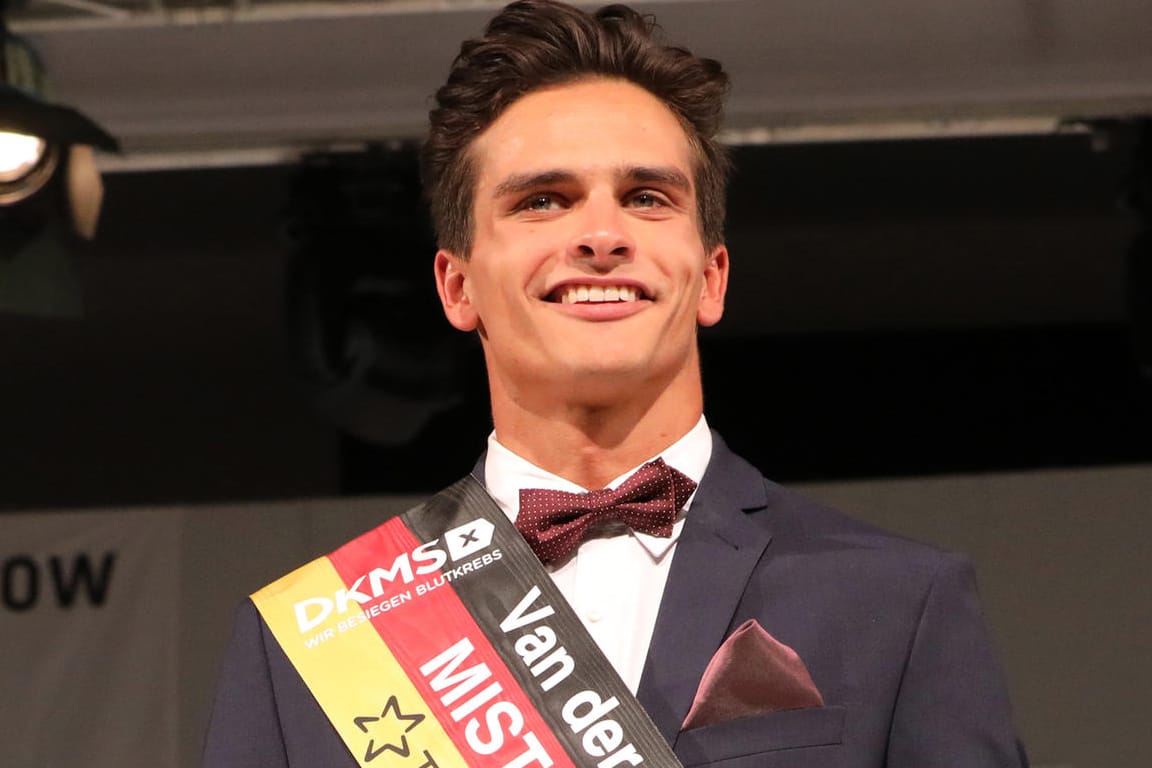 "Mister Germany 2018": Pascal Unbehaun aus Erfrut gewann den Titel.