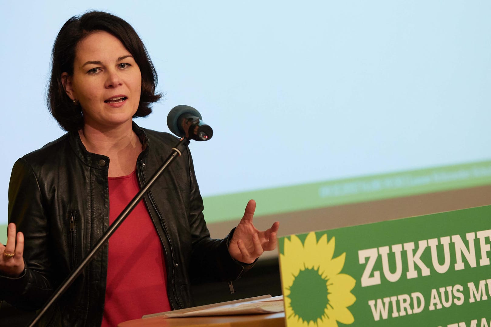 Die Bundestagsabgeordnete Annalena Baerbock Grüne Hamburg