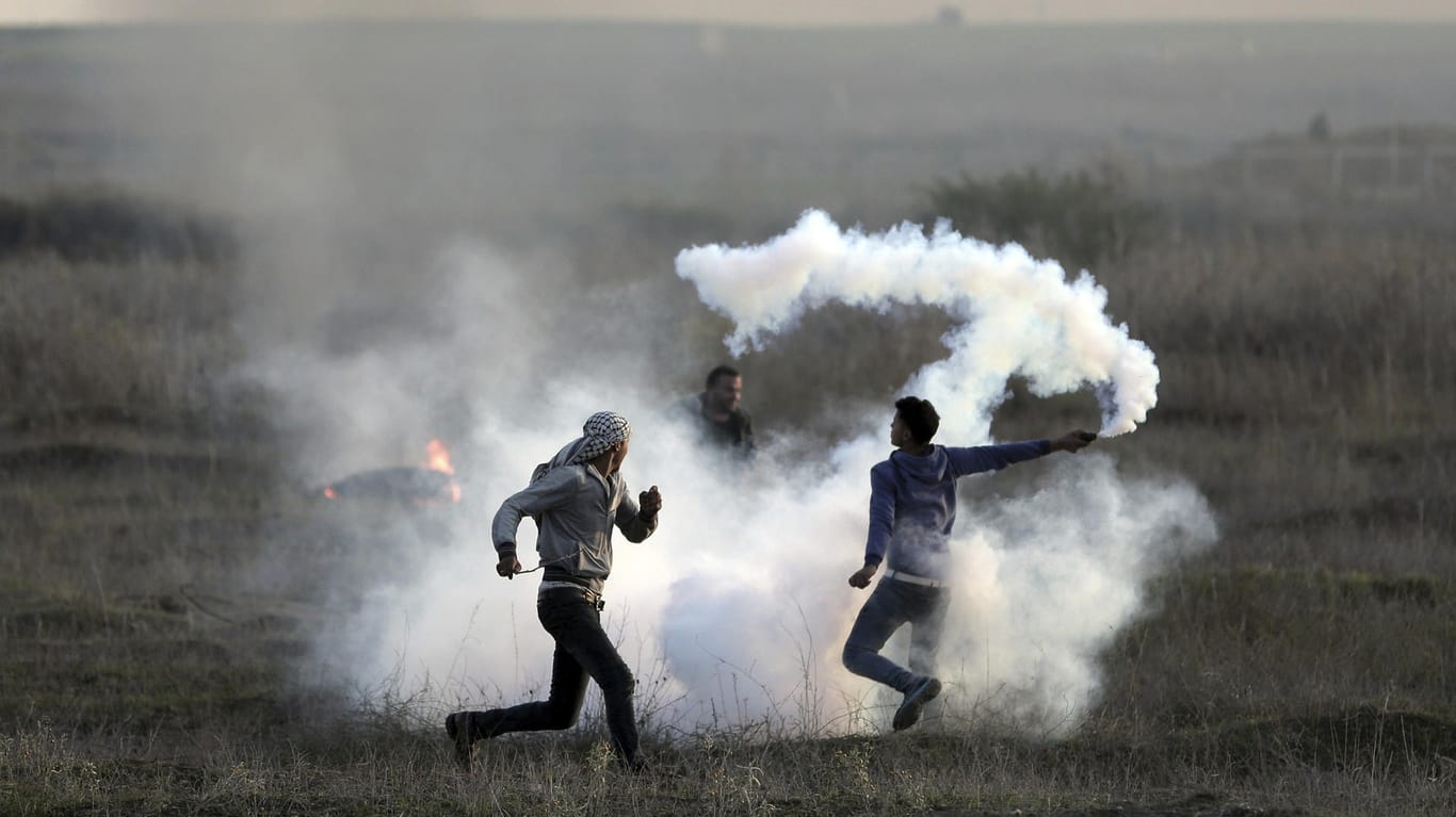 Jerusalem-Konflikt - Proteste in Gaza