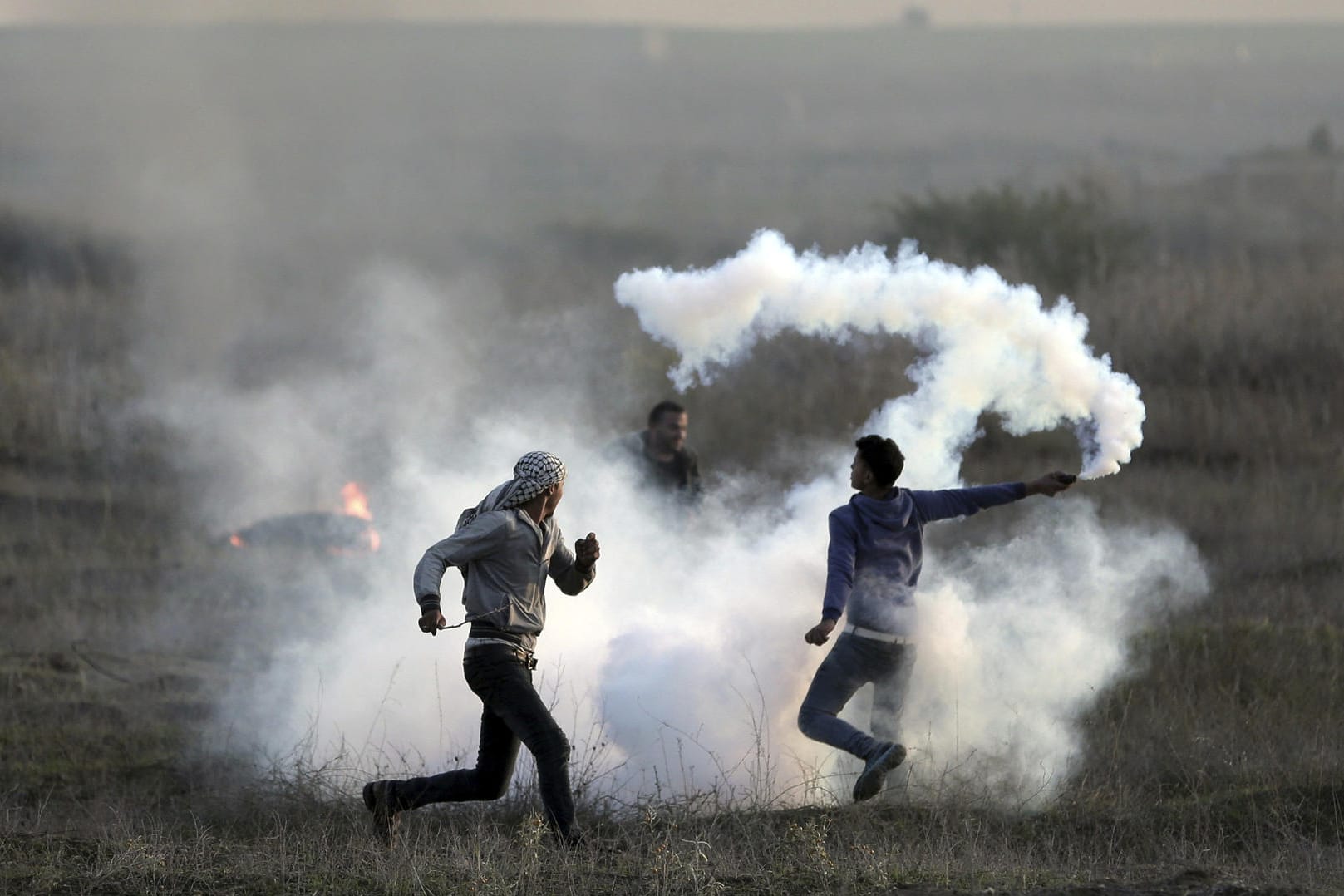 Jerusalem-Konflikt - Proteste in Gaza