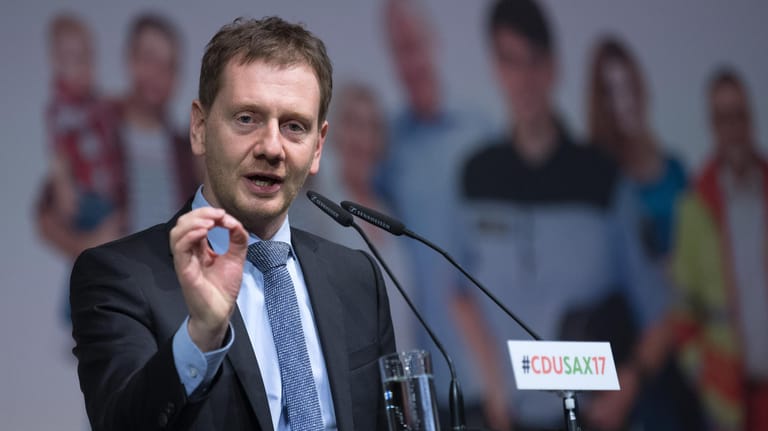 Michael Kretschmer wird das Amt des Parteichefs der sächsischen CDU antreten.