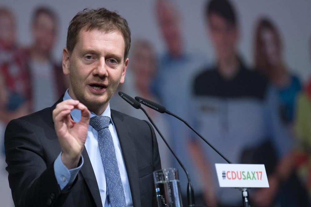 Michael Kretschmer wird das Amt des Parteichefs der sächsischen CDU antreten.