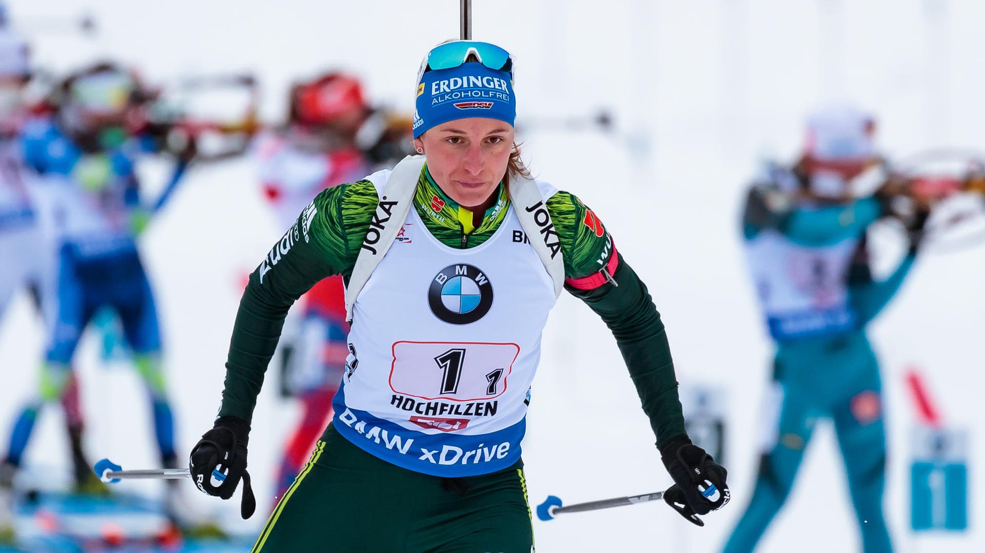 Vanessa Hinz überzeugte als Startläuferin.