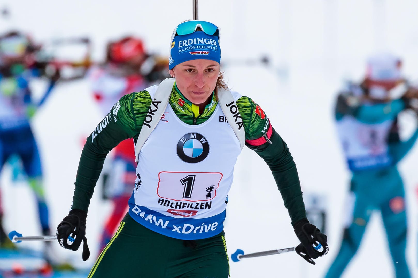 Vanessa Hinz überzeugte als Startläuferin.