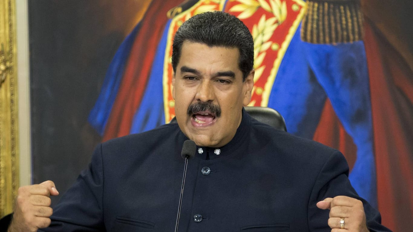 Der venezolanische Präsident Nicolas Maduro: Der Staatschef hat die Opposition von der Präsidentschaftswahl 2018 ausgeschlossen.