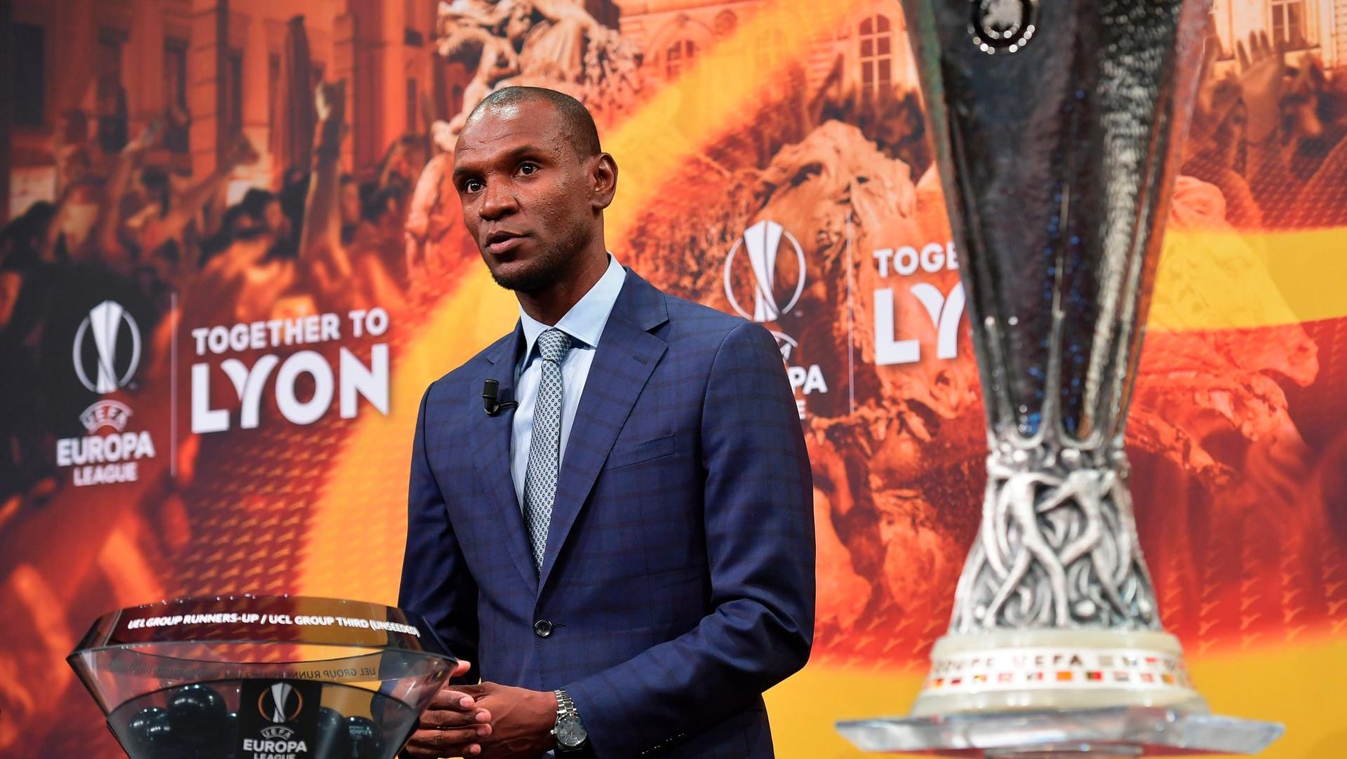 Final-Botschafter und Losfee: Eric Abidal.