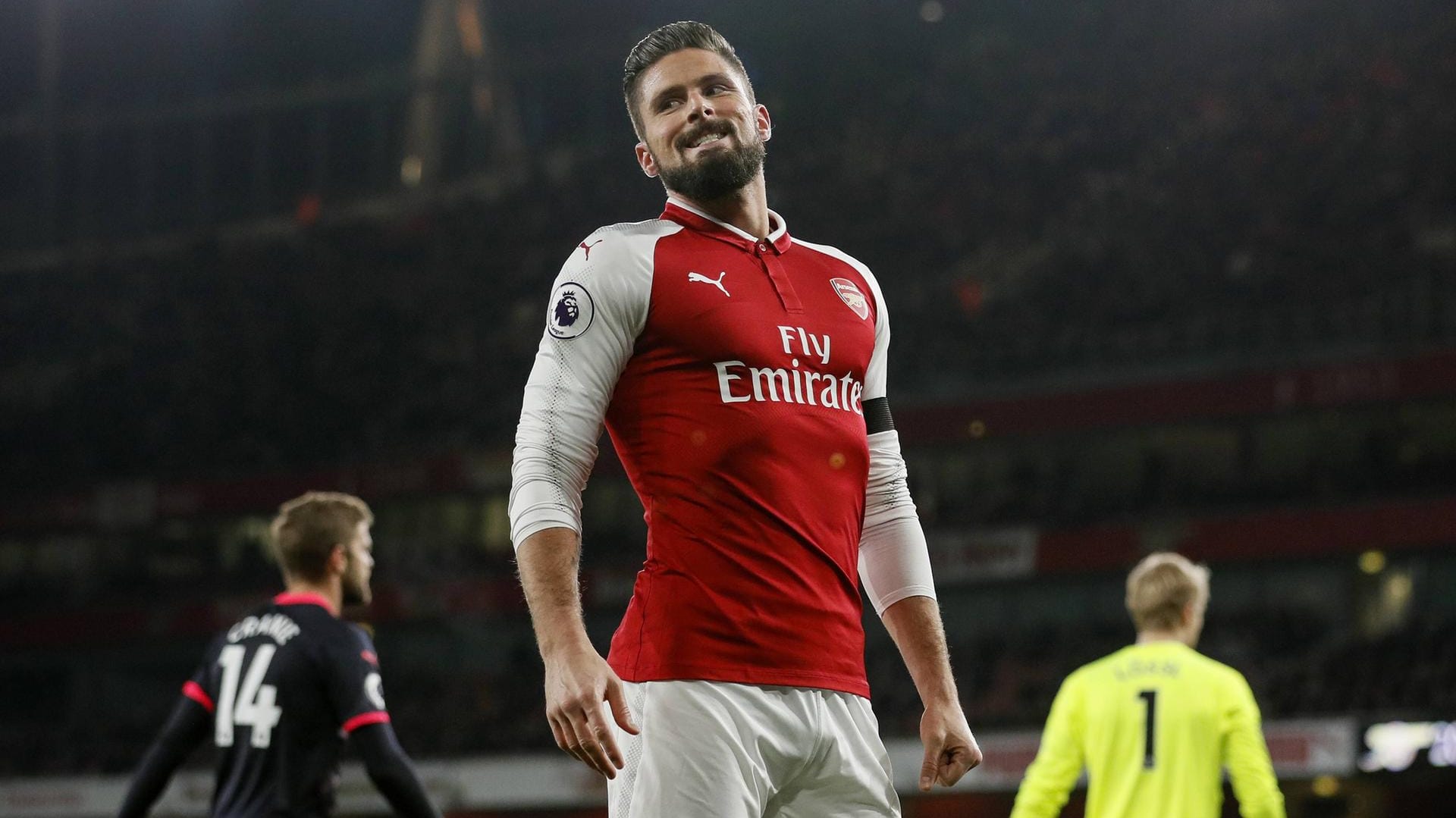 Olivier Giroud steht seit 2012 beim FC Arsenal unter Vertrag. Wie lange noch?