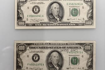 Echt oder Falsch? Der US-Dollar ist eine der am meisten gefälschten Währungen. (Archivbild)
