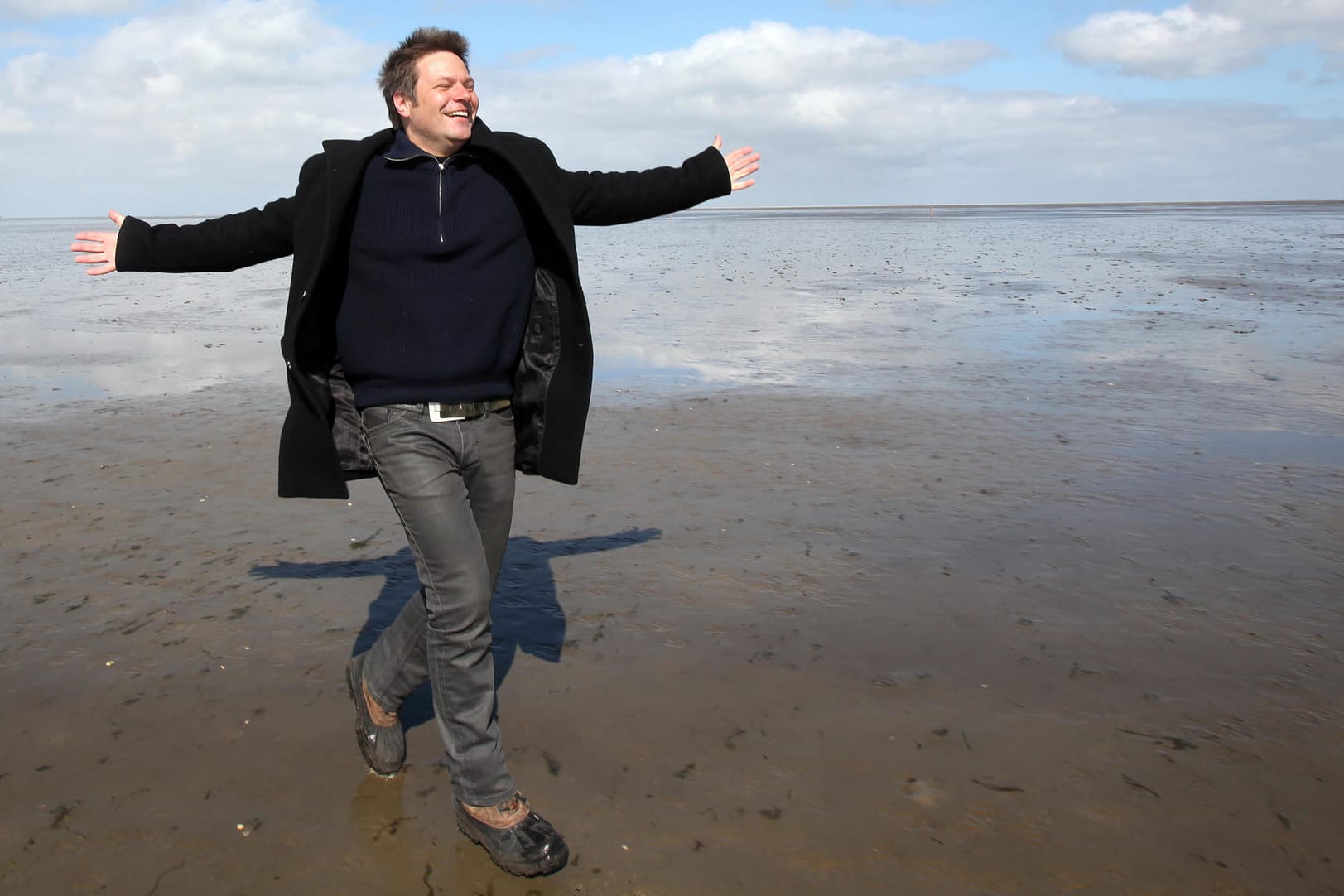 Habeck 2012 im Wattenmeer: Es dürfte sein letzter Versuch sein, nach Berlin zu wechseln.