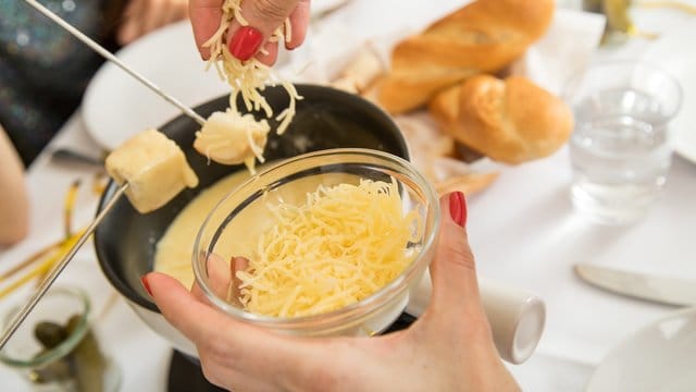 Fondues sind vor allem in der Weihnachtszeit beliebt.