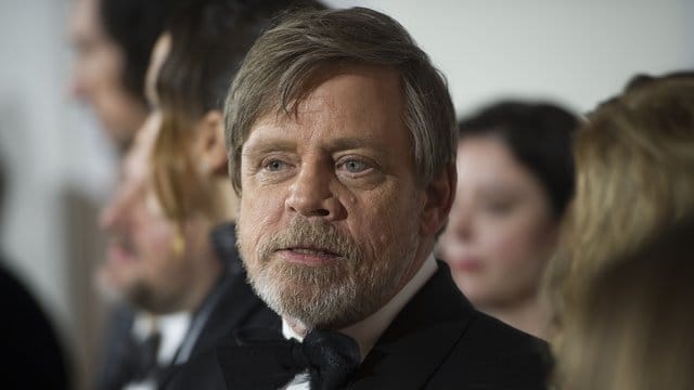 Schauspieler Mark Hamill bei der Premiere von "Star Wars: Die letzten Jedi" in London.