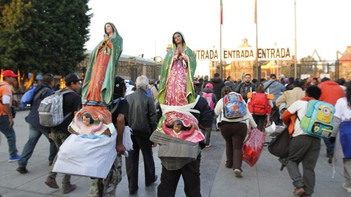 Die Wallfahrt zur Basilika der Jungfrau von Guadalupe gilt als eine der größten weltweit.