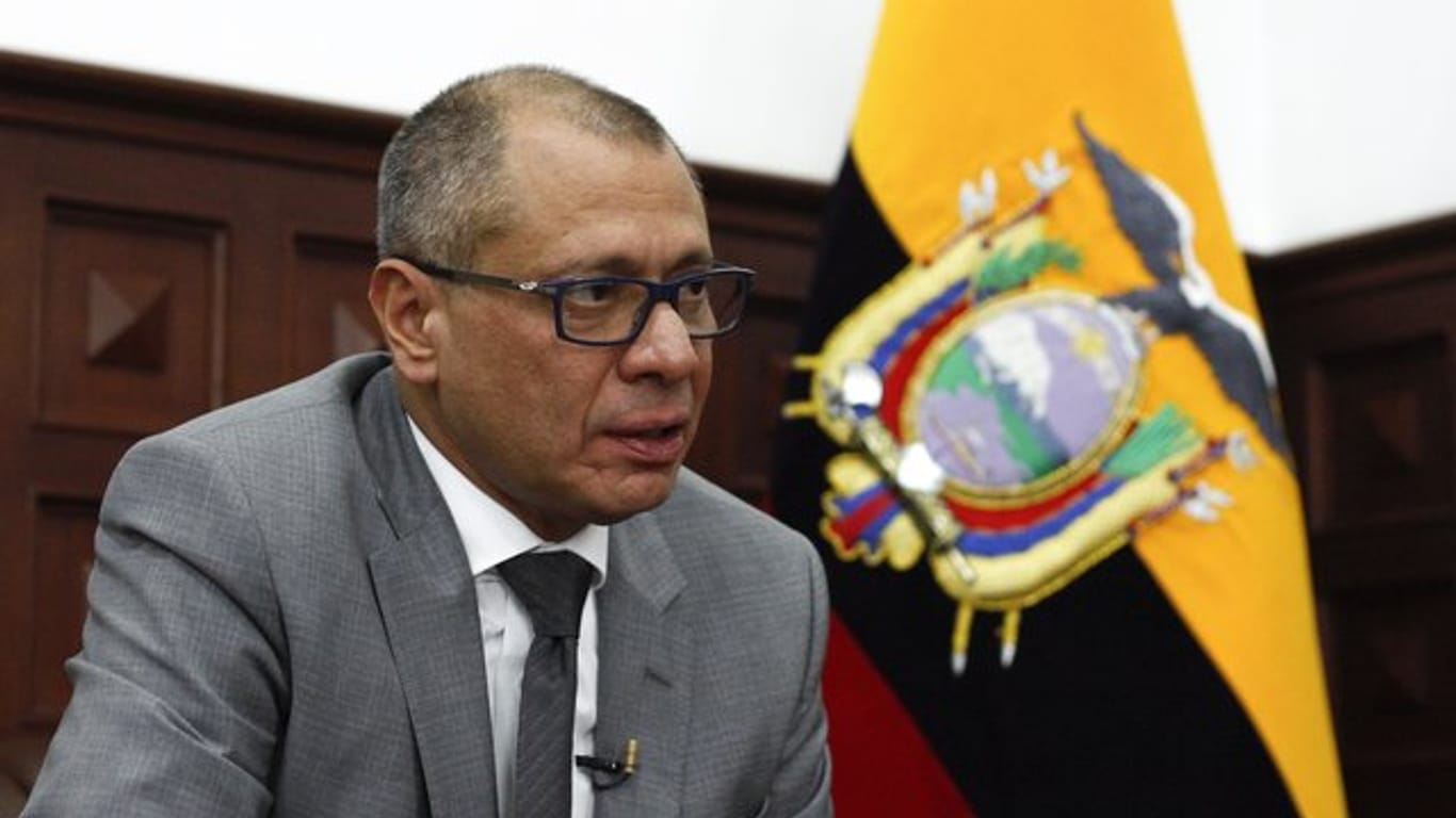 Der ehemalige Vizepräsident von Ecuador, Jorge Glas, ist wegen Bestechung verurteilt.