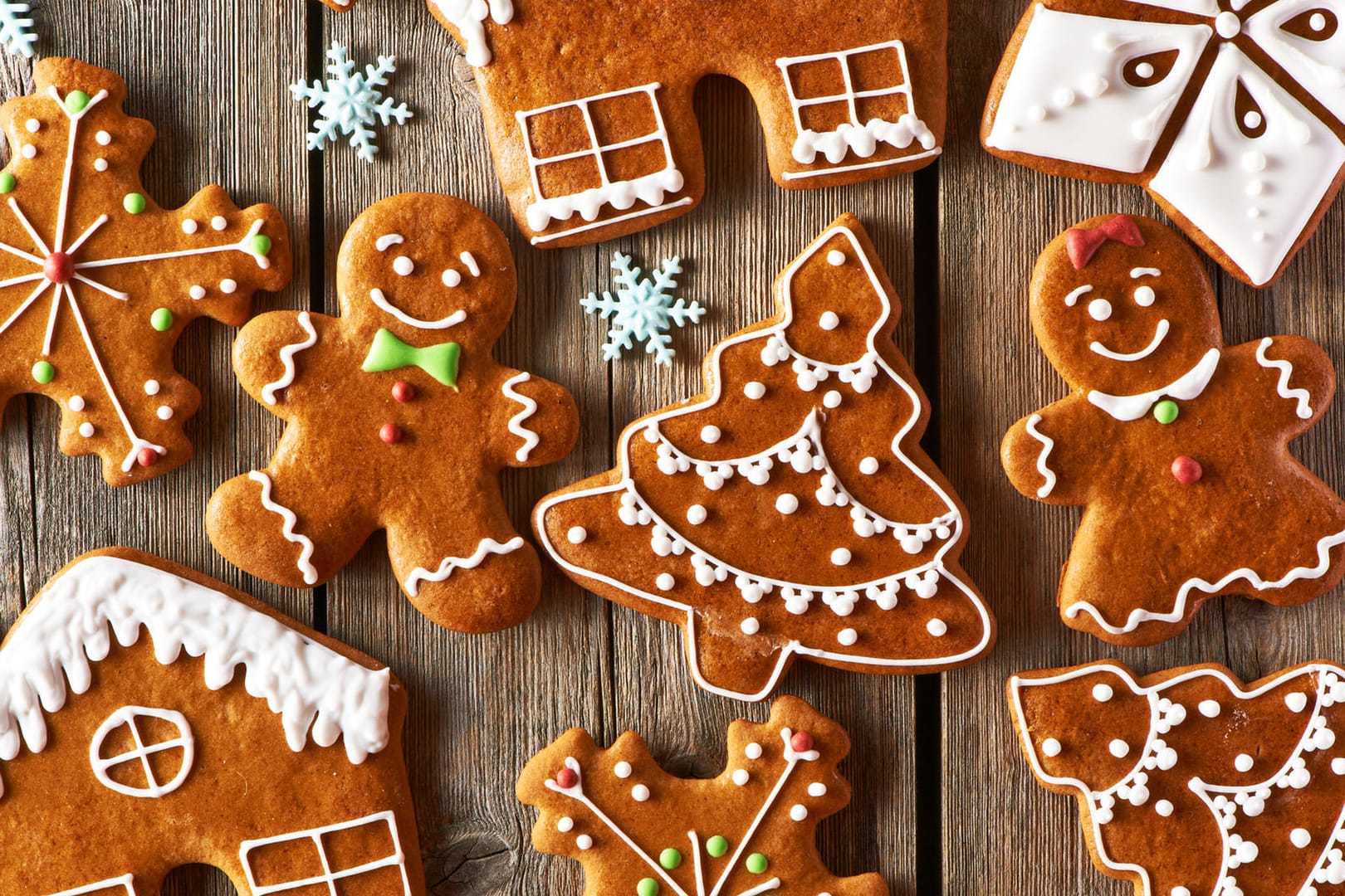 Selbstgebackene Lebkuchen