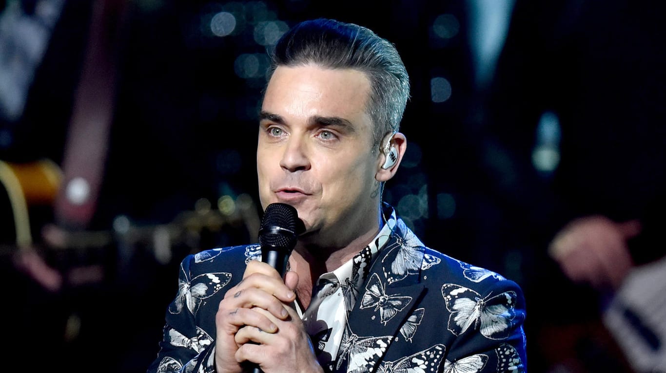 Sänger Robbie Williams: Sieben Tage lag er auf der Intensivstation.