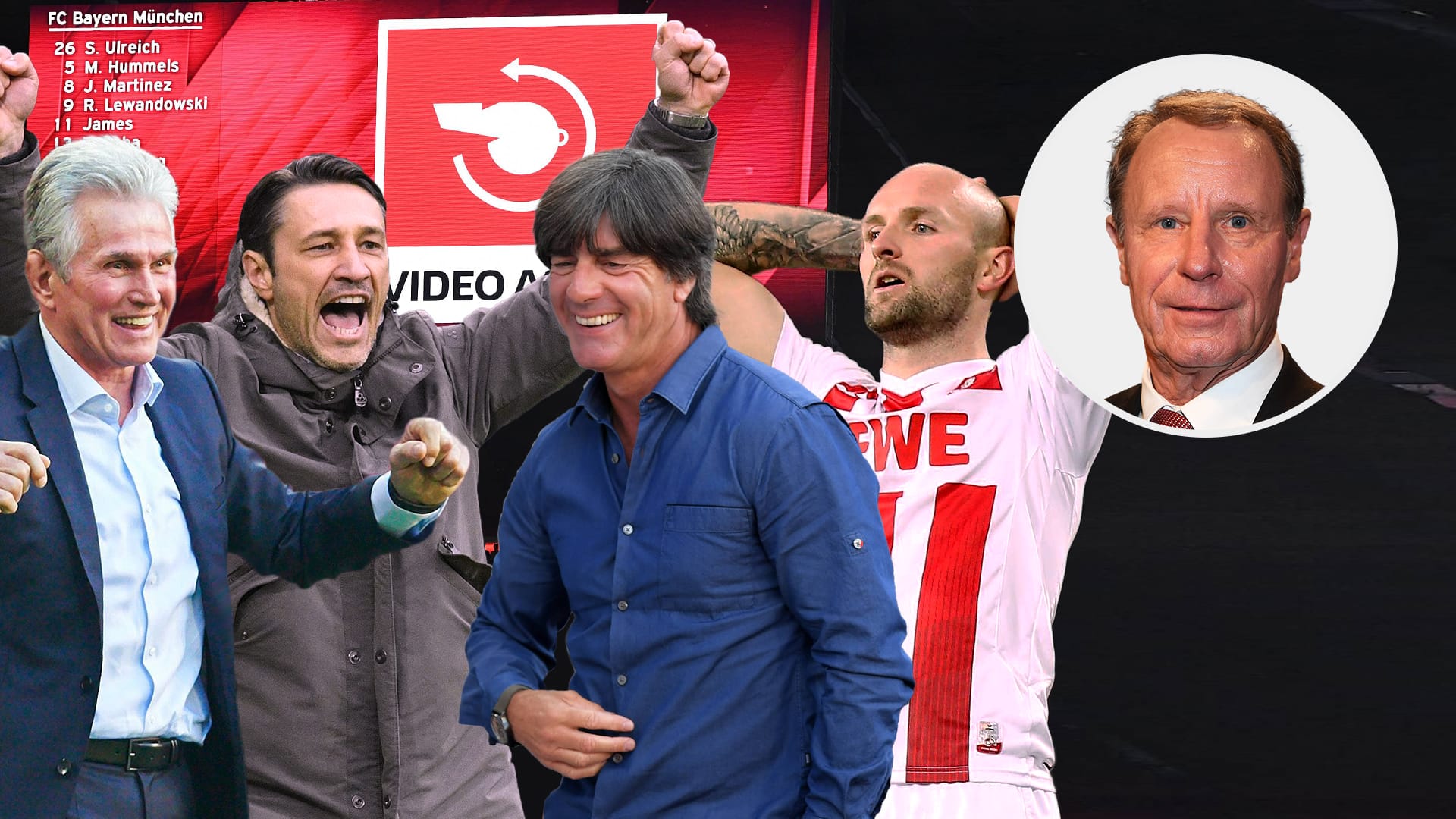 Heynckes, Kovac und Löw sind für Vogts Gewinner des Jahres 2017 – der Videobeweis und Köln die größten Verlierer.