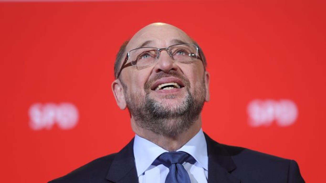 Hatte jüngst zugesichert, auch über Optionen wie die Tolerierung einer Minderheitsregierung zu verhandeln: Der SPD-Parteivorsitzende Martin Schulz.