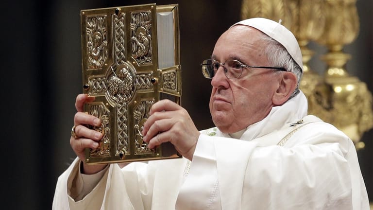Papst Franziskus: Er will in Zukunft nicht mehr darum bitten, dass Gott ihn nicht in Versuchung führt.