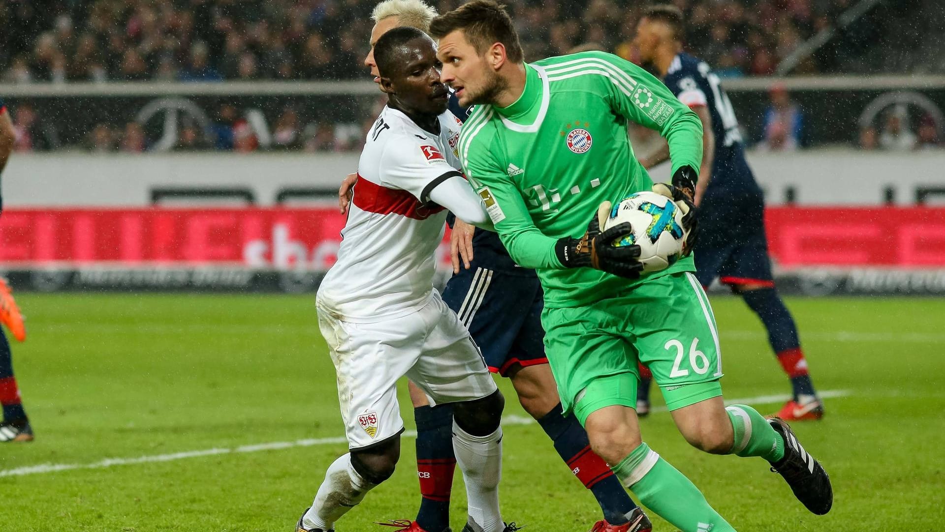Bärenstark: Sven Ulreich wurde gegen den VfB zum entscheidenden Mann in der Schlussphase.