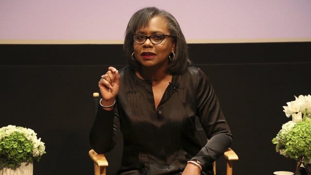 Die Juristin Anita Hill in Beverly Hills bei einer Diskussionsveranstaltung.