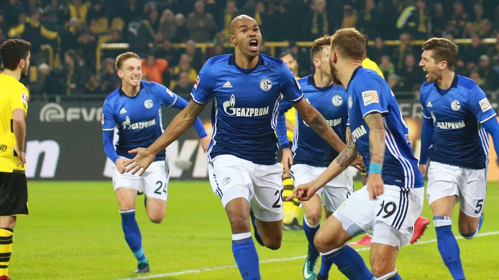 Dieses Tor ging in die Geschichte ein: Naldo gleicht in Dortmund zum 4:4 aus – nach einem 0:4-Rückstand. Einer der emotionalsten Sport-Momente des Jahres.