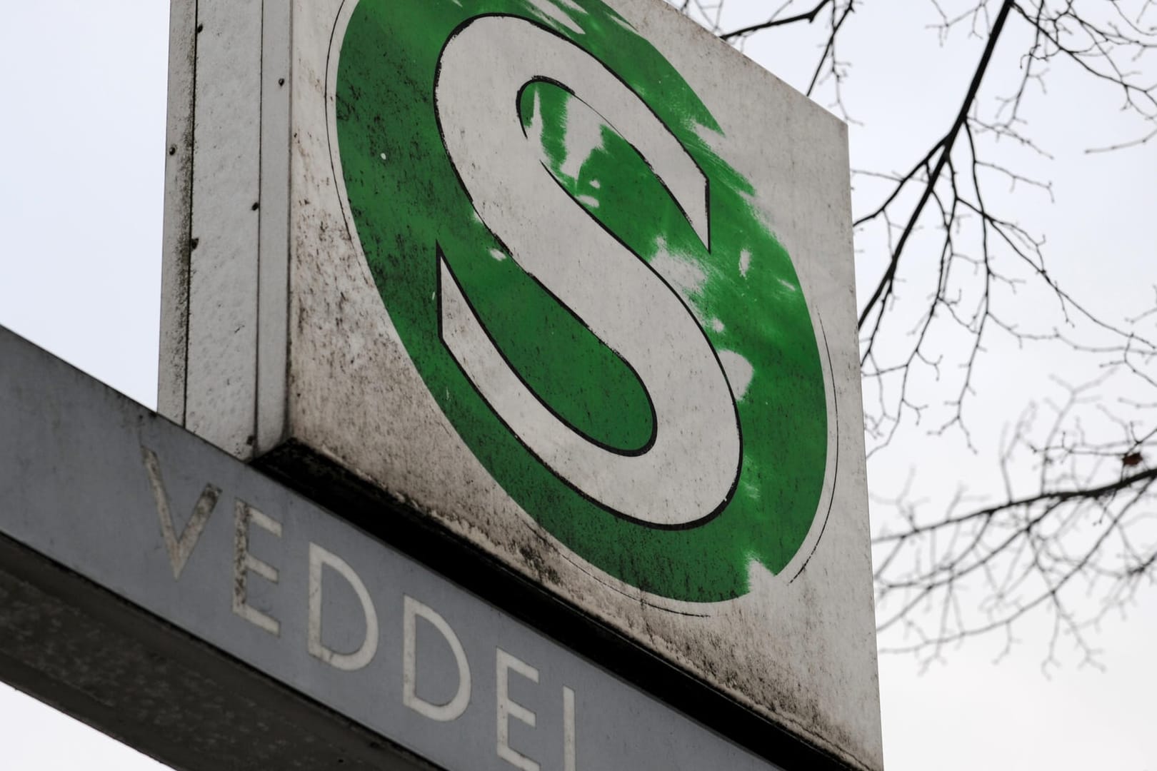 S-Bahnhof Veddel: Hier soll ein Sprengsatz hochgegangen sein.