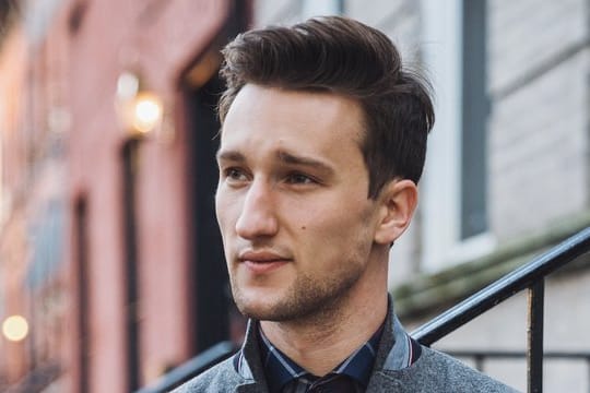 Der deutsche Modeblogger Marcel Floruss in New York.