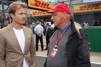 Nico Rosberg (links) wird Nachfolger von Niki Lauda am RTL-Mikro.