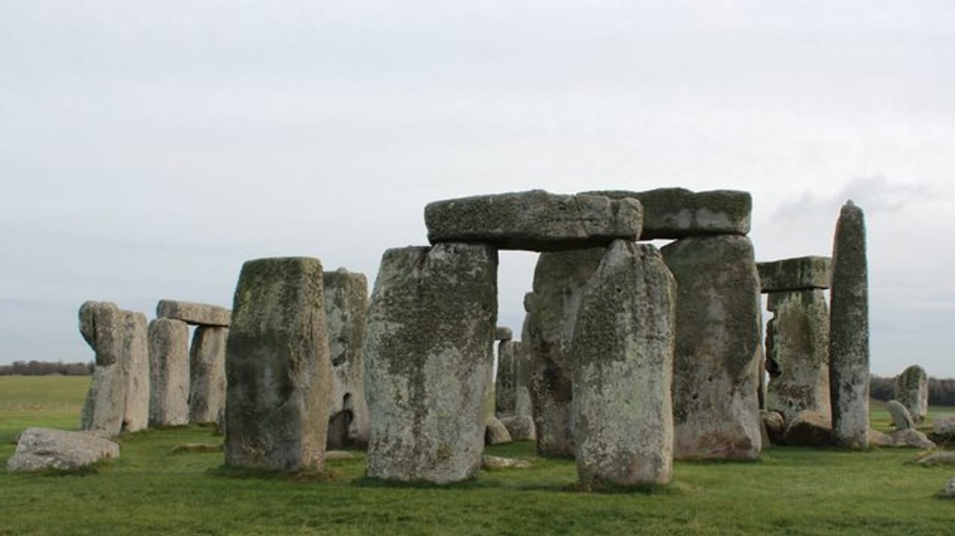 Die Kultstätte Stonehenge in Wiltshire (Großbritannien).