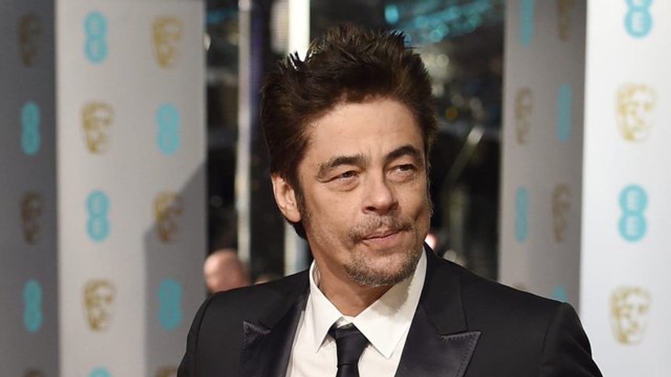 Benicio Del Toro 2016 in London bei der Verleihung der 69.