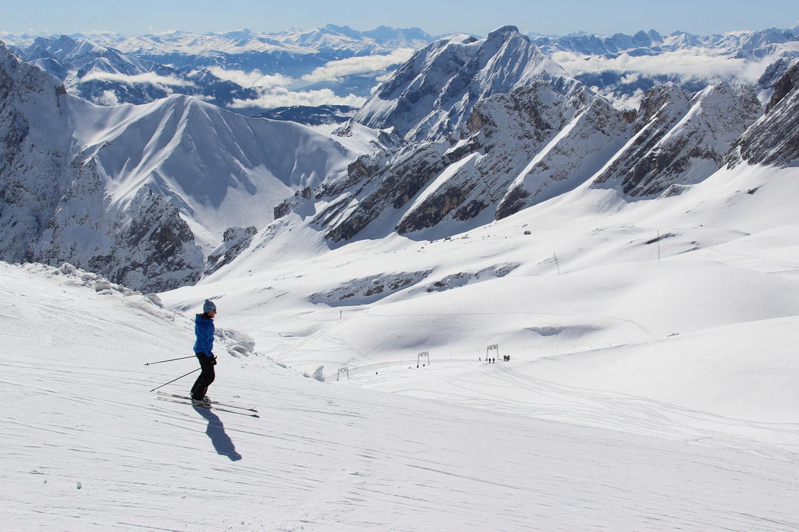 Die Zugspitze zählt zu den sichersten Skigebieten in Deutschland.