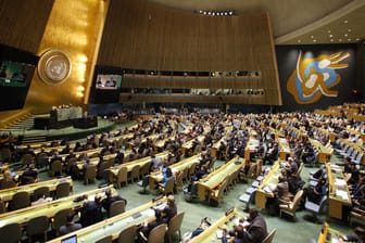 Die UN-Generalversammlung in New York: 128 Mitgliedstaaten stimmten für die Resolution, die die Anerkennung Jerusalems als Hauptstadt Israels verurteilt.