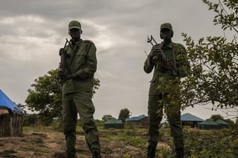 Bewaffnete im Südsudan.