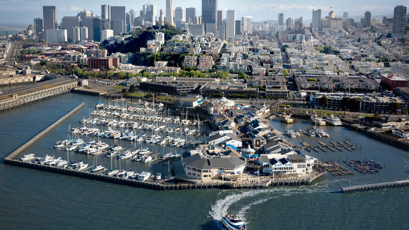 Der Pier 39 in San Francisco: Hier wollte der 26-Jährige wohl eine Bombe zünden.