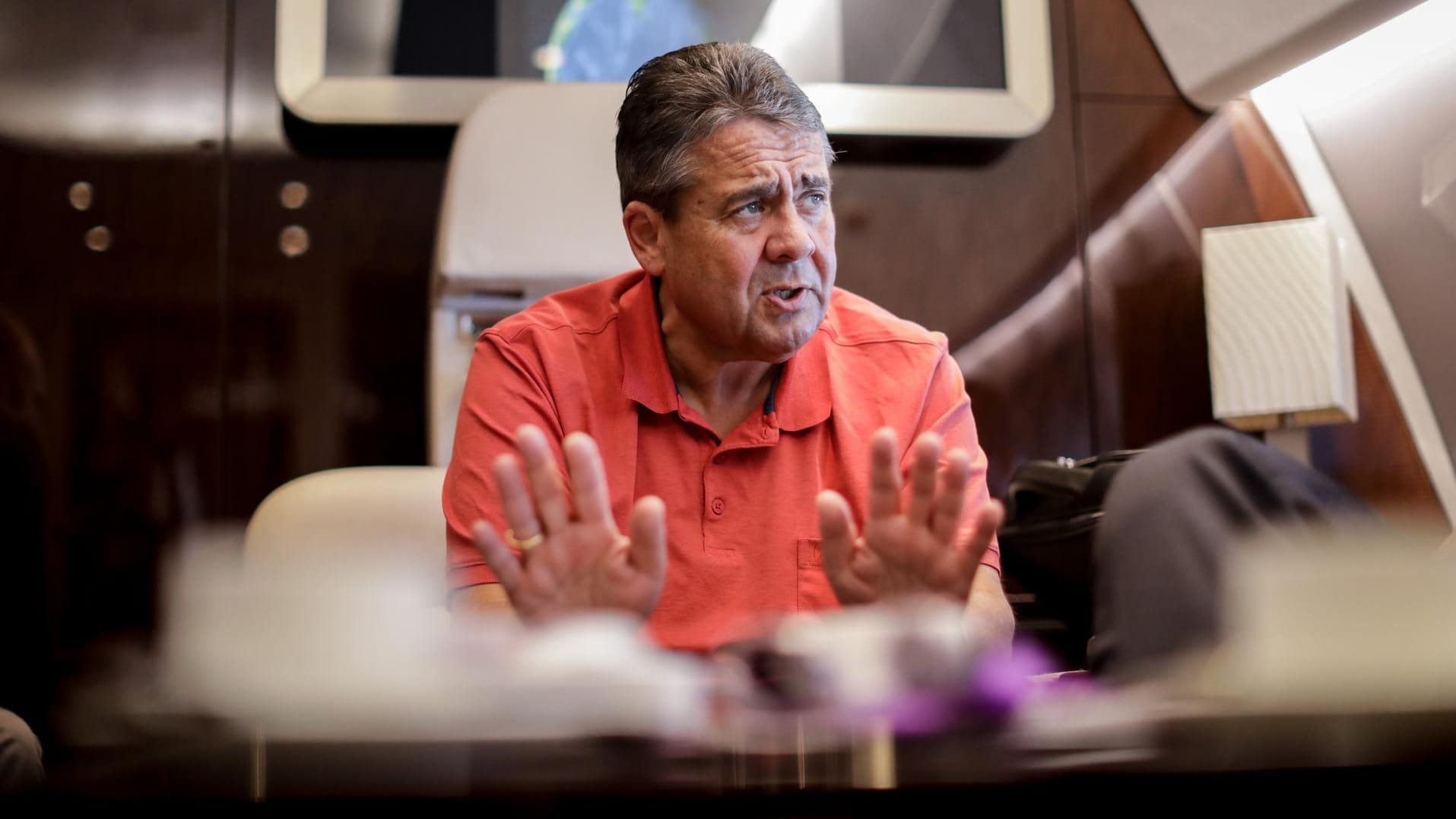 Sigmar Gabriel: Sein Vorschlag würde ein ganz neues System zur Verteilung von Flüchtlingen schaffen. Sigmar Gabriel: Sein Vorschlag würde ein ganz neues System zur Verteilung von Flüchtlingen schaffen.
