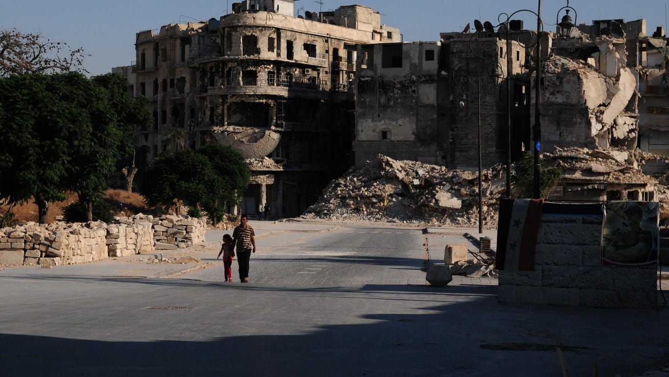 Aleppo: Viele syrische Städte sind fast komplett zerstört.