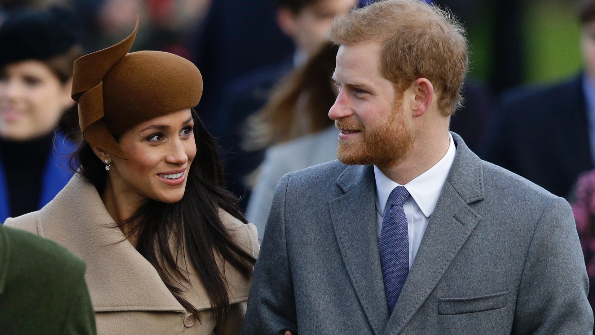 Meghan Markle und Prinz Harry waren das Highlight am Montagmittag.