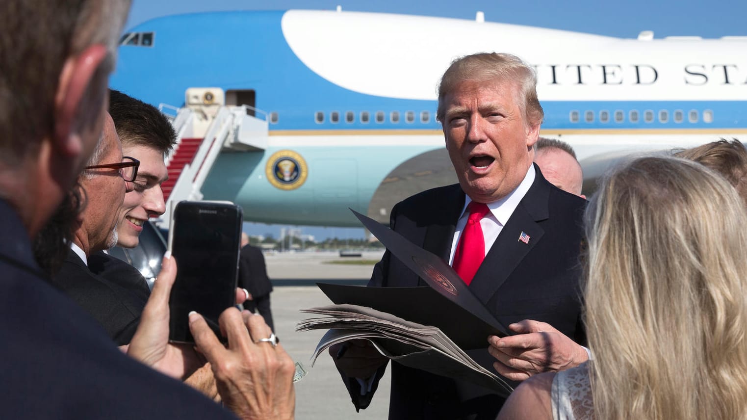 Trump in Florida: Der US-Präsident will den amerikanischen Beitrag zum UN-Haushalt deutlich kappen.