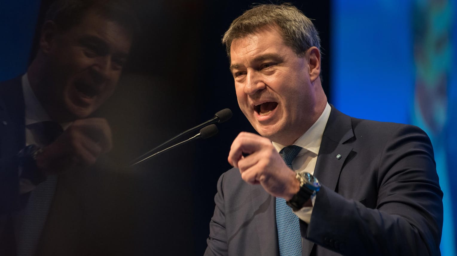 Markus Söder: Der künftige bayerische Ministerpräsident will seinem Vorbild Franz Josef Strauß folgen. Markus Söder: Der künftige bayerische Ministerpräsident will seinem Vorbild Franz Josef Strauß folgen.